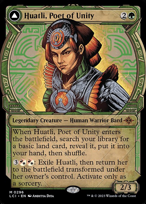 LCI: Huatli, Poet of Unity (Showcase)