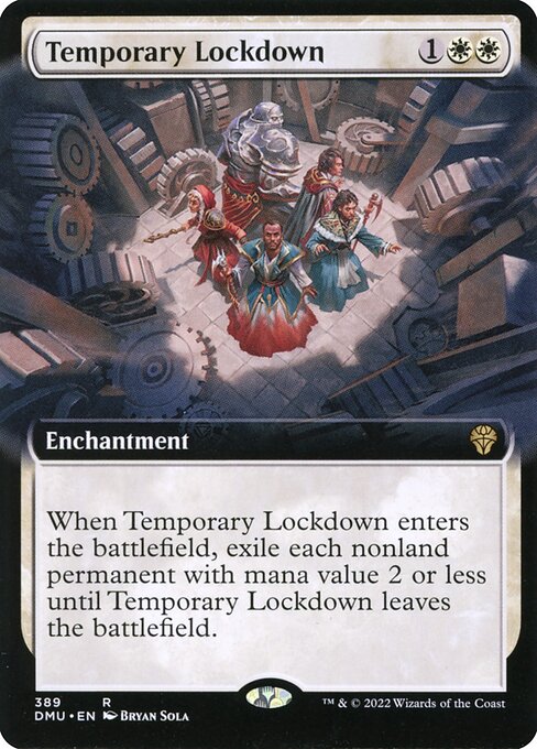 DMU: Temporary Lockdown (Extended Art) (Foil)