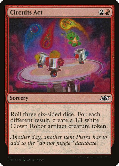 UNF: Circuits Act (Galaxy Foil)