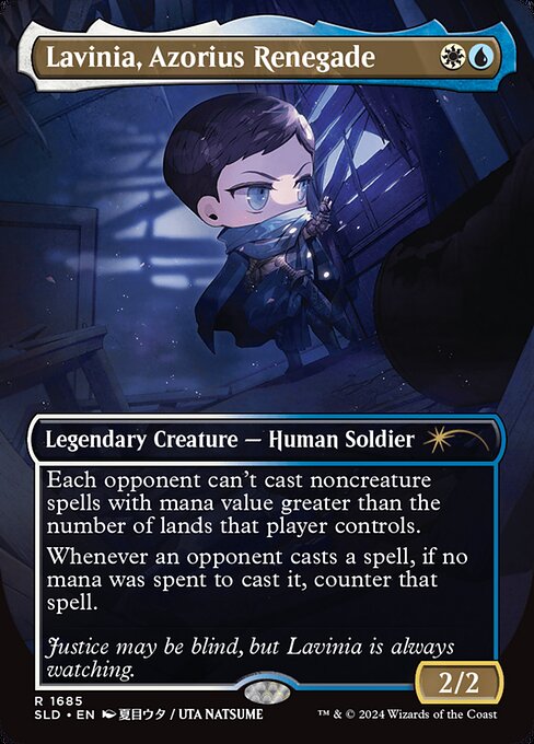 SLD: Lavinia, Azorius Renegade (Rainbow Foil)