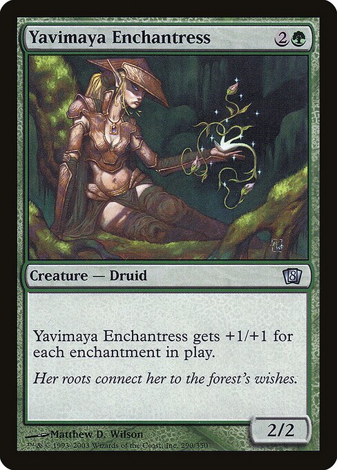 8ED: Yavimaya Enchantress (Foil)