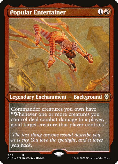 CLB: Popular Entertainer (Foil Etched)