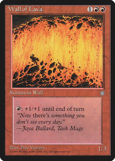 ICE: Wall of Lava