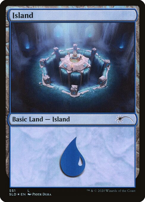 SLD: Island (551) (Foil)