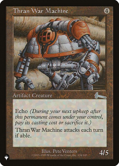 PLST: Thran War Machine