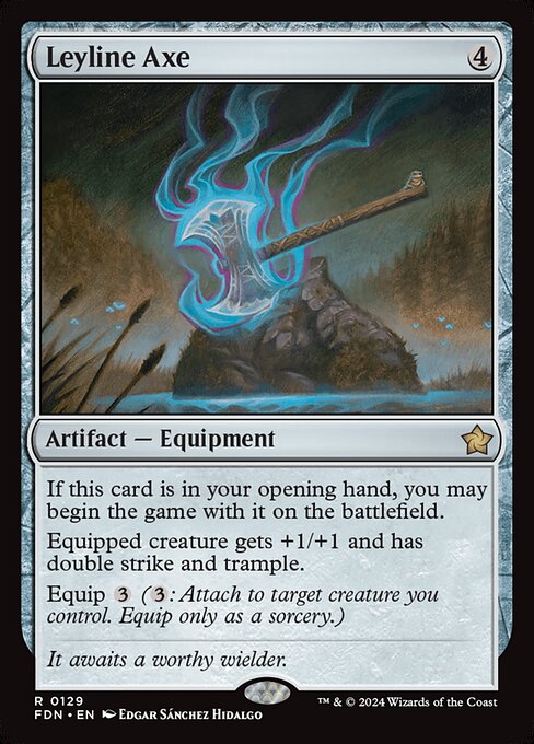 FDN: Leyline Axe (Foil)