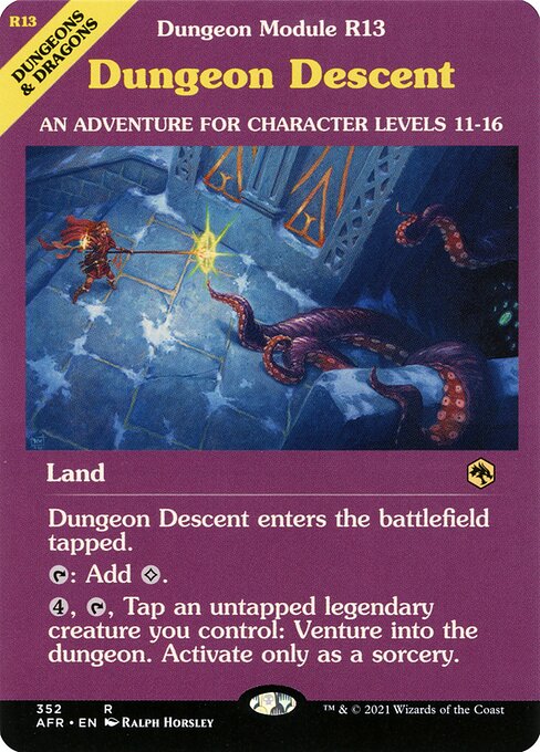 AFR: Dungeon Descent (Dungeon Module)