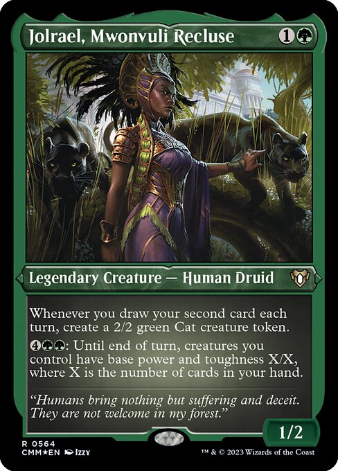 CMM: Jolrael, Mwonvuli Recluse (Foil Etched)