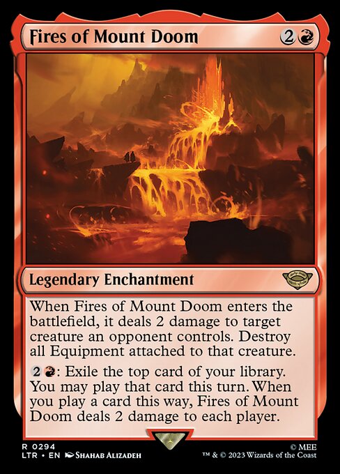 LTR: Fires of Mount Doom