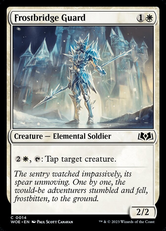 Frostbridge Guard [Foil] :: WOE