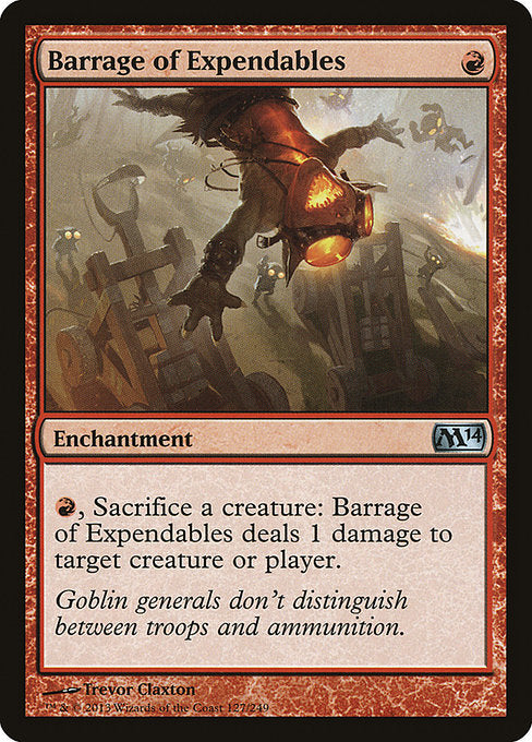 M14: Barrage of Expendables (Foil)