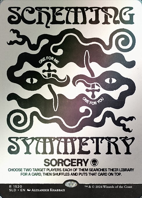 SLD: Scheming Symmetry (Rainbow Foil)