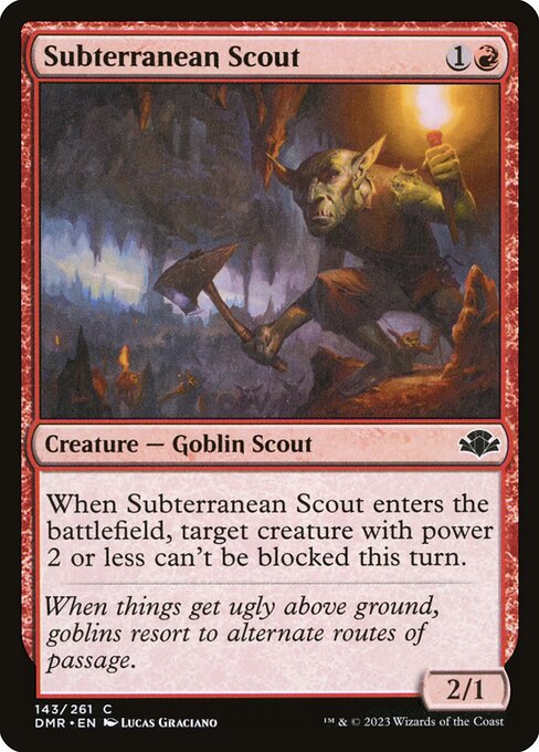 DMR: Subterranean Scout