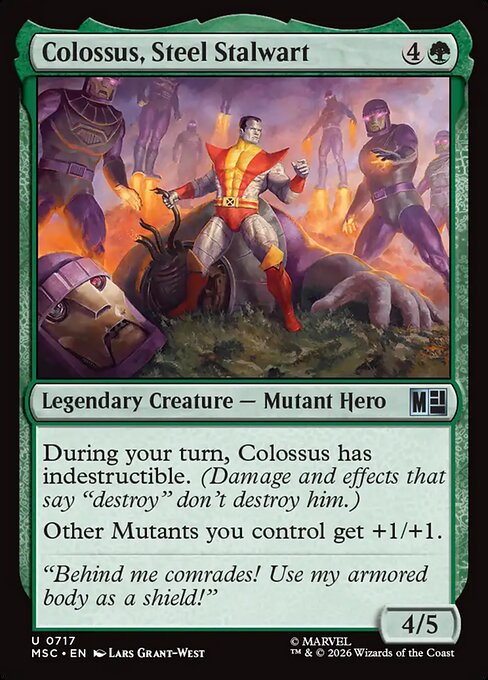 MSC: Colossus, Steel Stalwart