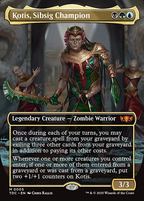 TDC: Kotis, Sibsig Champion (Borderless) (Foil)