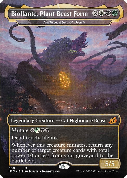 IKO: Biollante, Plant Beast Form - Nethroi, Apex of Death