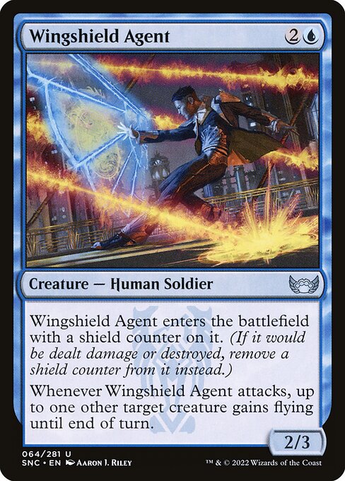 SNC: Wingshield Agent (Foil)
