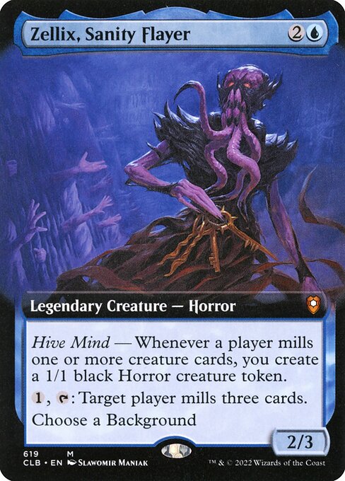 CLB: Zellix, Sanity Flayer (Extended Art) (Foil)