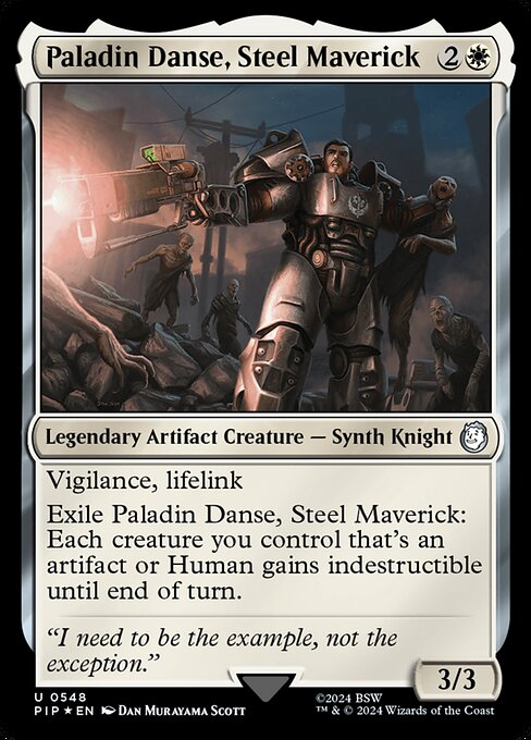PIP: Paladin Danse, Steel Maverick (Surge Foil)