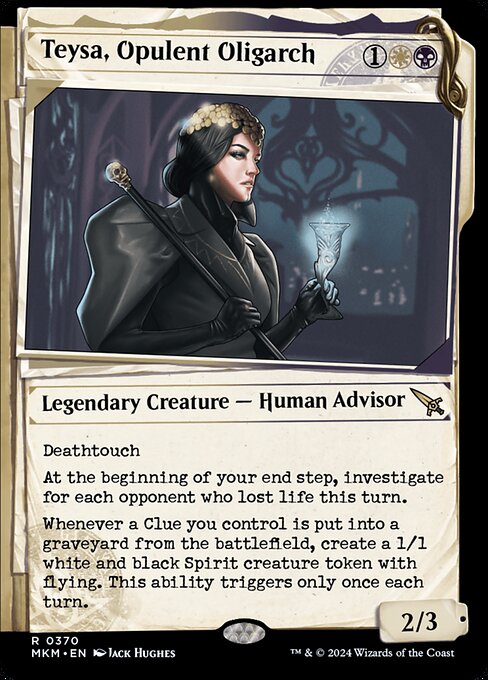 MKM: Teysa, Opulent Oligarch (Showcase) (0370) (Foil)