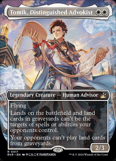 RVR: Tomik, Distinguished Advokist (Anime Borderless) (Foil)
