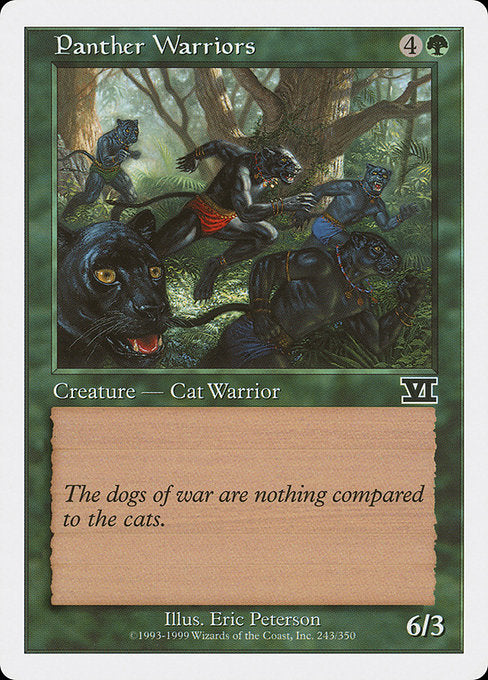 6ED: Panther Warriors