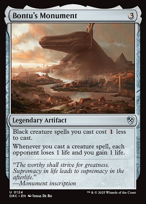 DRC: Bontu's Monument