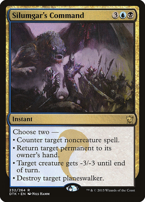 DTK: Silumgar's Command (Foil)
