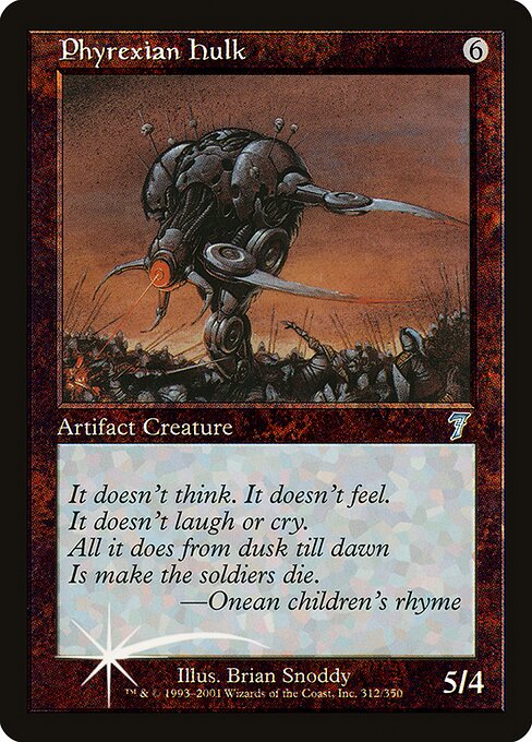 7ED: Phyrexian Hulk (Foil)