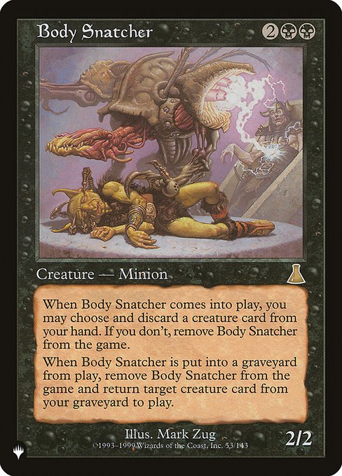 PLST: Body Snatcher