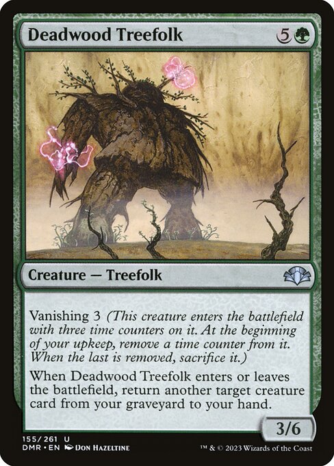 DMR: Deadwood Treefolk (Foil)