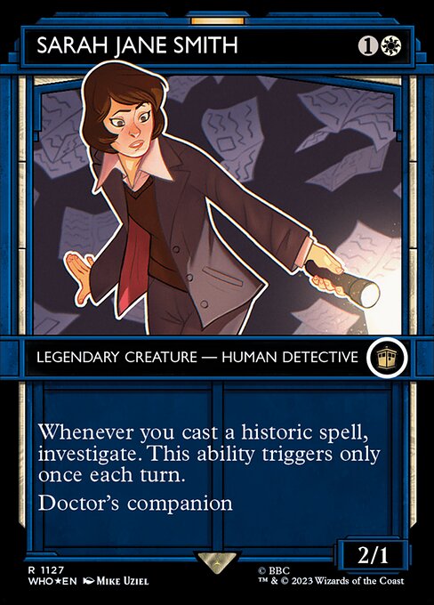 WHO: Sarah Jane Smith (Showcase) (Surge Foil)