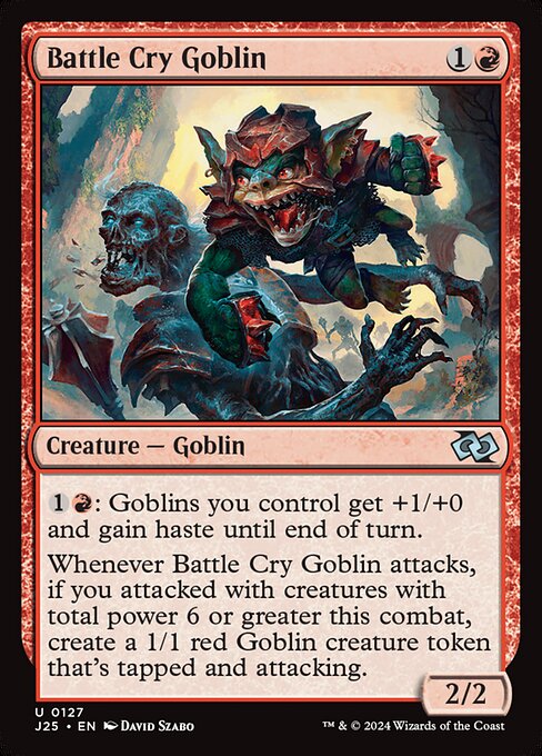 J25: Battle Cry Goblin (Foil)