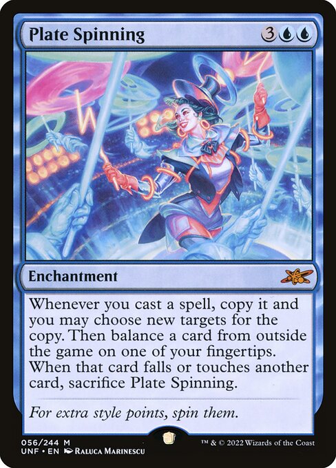 UNF: Plate Spinning (Foil)