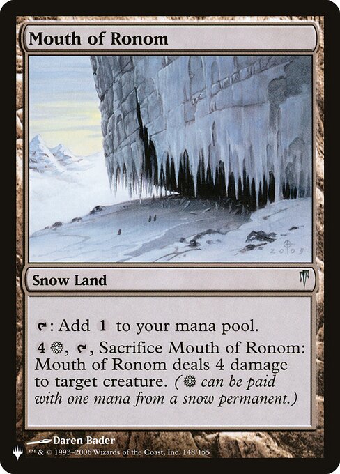 PLST: Mouth of Ronom