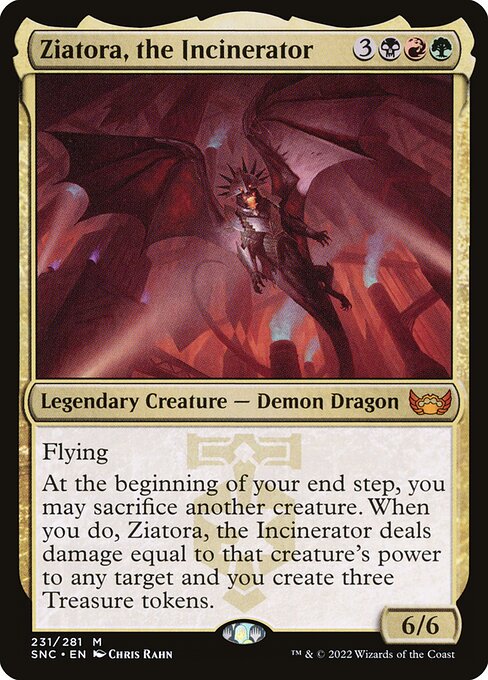 SNC: Ziatora, the Incinerator (Foil)