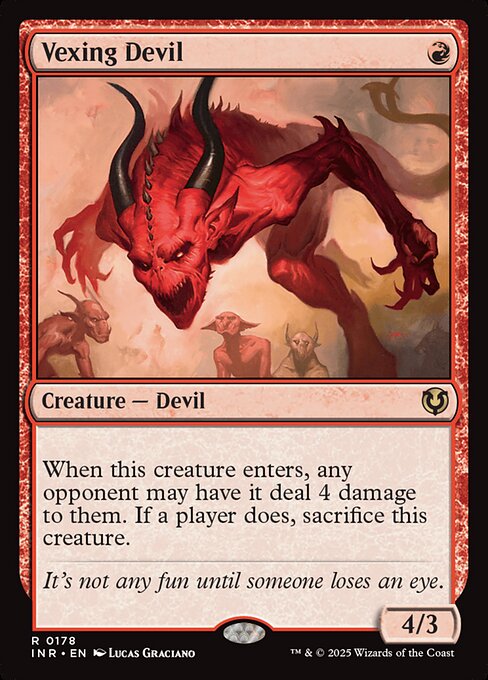 INR: Vexing Devil