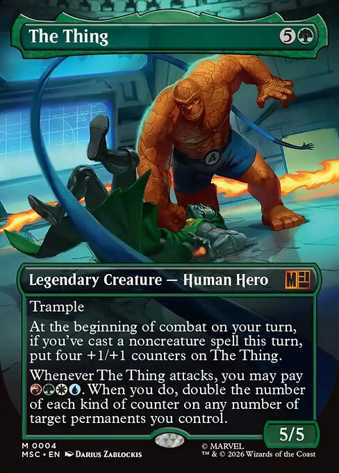 MSC: The Thing (Borderless) (Foil)