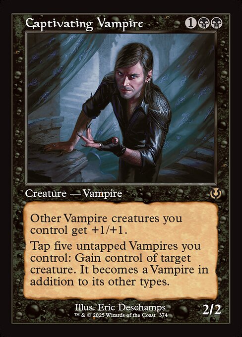 INR: Captivating Vampire (Retro Frame)