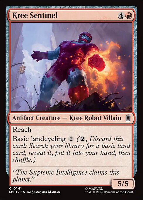 MSH: Kree Sentinel