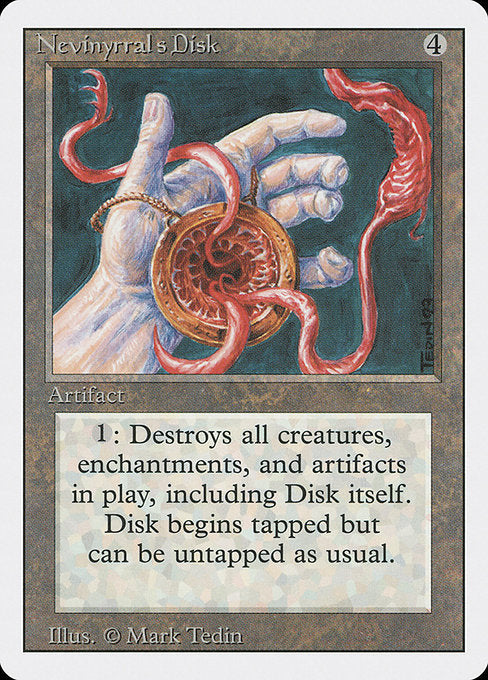 3ED: Nevinyrral's Disk