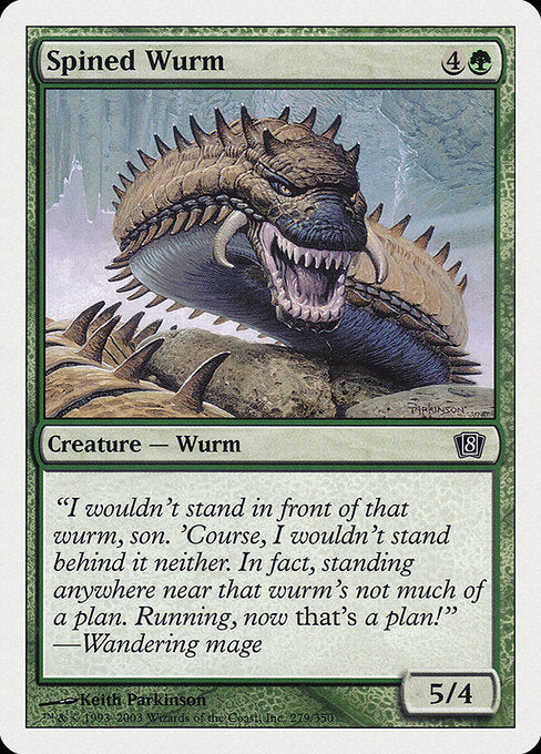 8ED: Spined Wurm