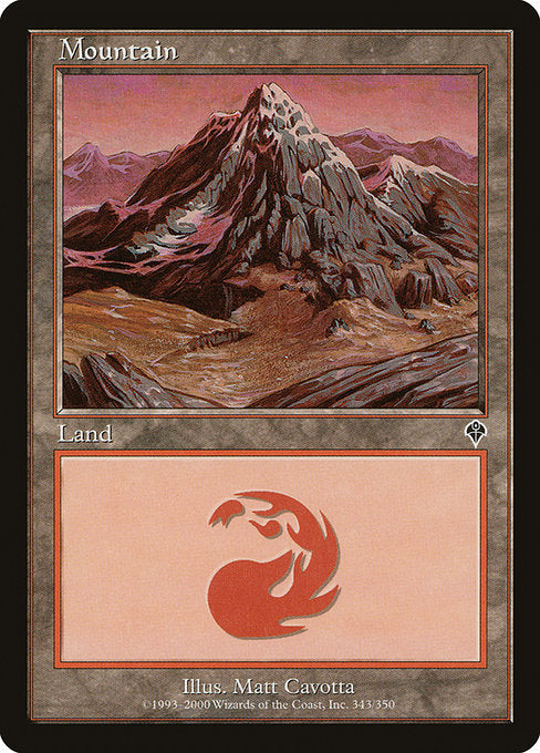 INV: Mountain (343) (Foil)