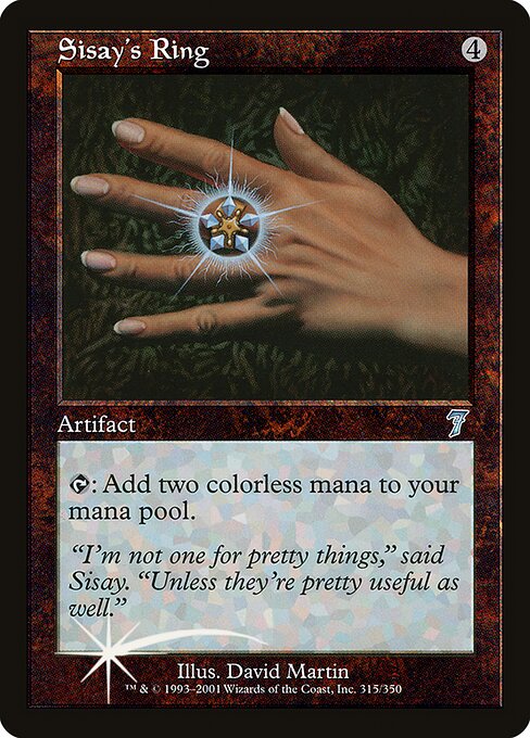 7ED: Sisay's Ring (Foil)