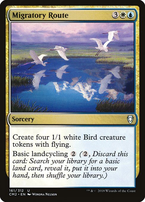 CM2: Migratory Route