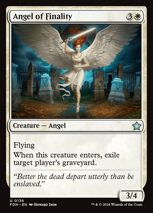 FDN: Angel of Finality (Foil)