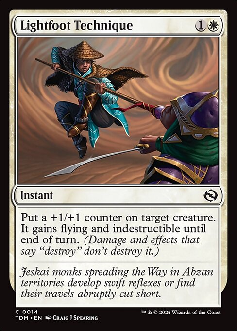 TDM: Lightfoot Technique (Foil)