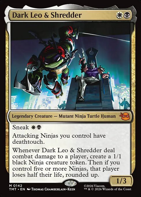 TMT: Dark Leo & Shredder
