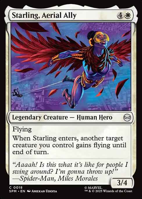 SPM: Starling, Aerial Ally (Foil)