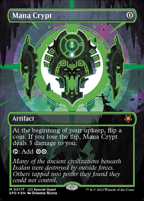 SPG: Mana Crypt (0017f) (Borderless) (Foil)